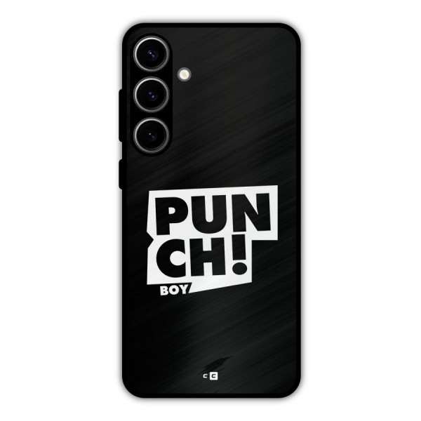 Punch Boy Metal Back Case for Galaxy S24 Plus