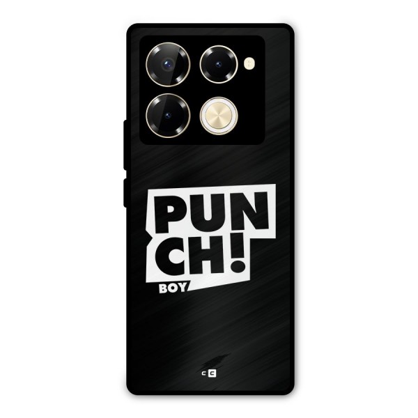 Punch Boy Metal Back Case for Infinix Note 40 Pro Plus