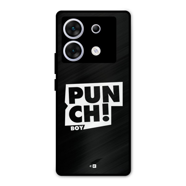 Punch Boy Metal Back Case for Infinix Zero 30 5G