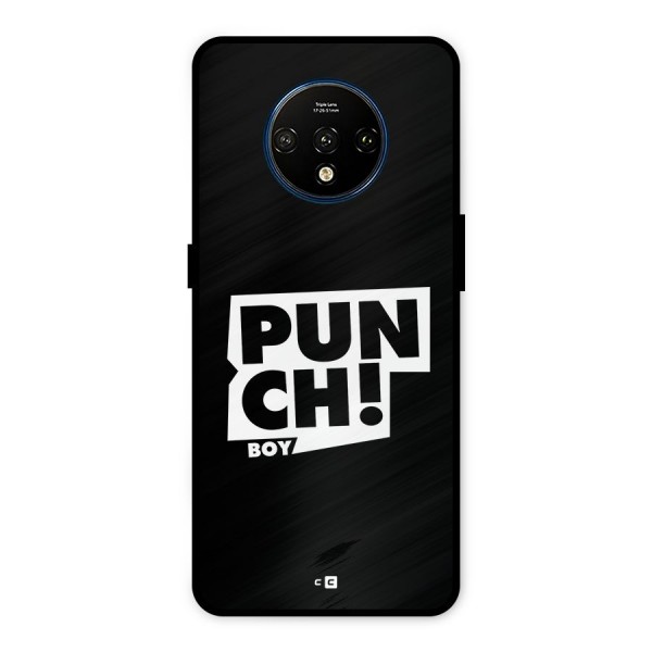 Punch Boy Metal Back Case for OnePlus 7T