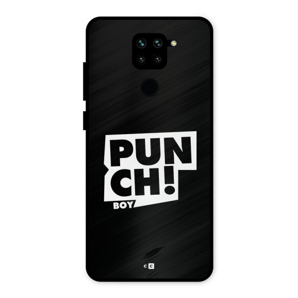 Punch Boy Metal Back Case for Redmi Note 9