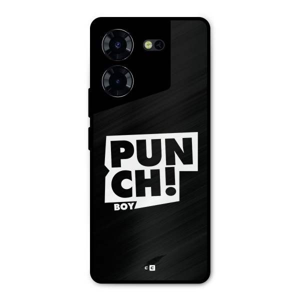 Punch Boy Metal Back Case for Tecno Pova 5 Pro 5G
