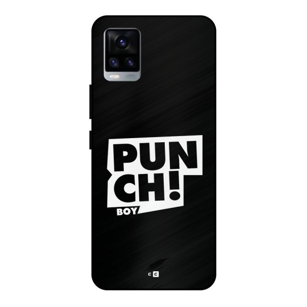 Punch Boy Metal Back Case for Vivo V20