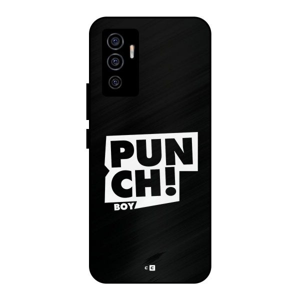 Punch Boy Metal Back Case for Vivo V23e