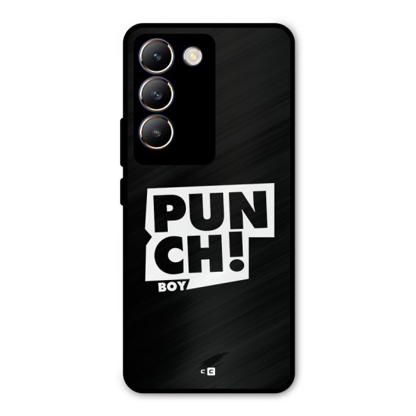 Punch Boy Metal Back Case for Vivo Y200e