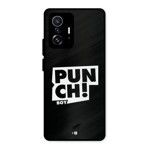Punch Boy Metal Back Case for Xiaomi 11T Pro