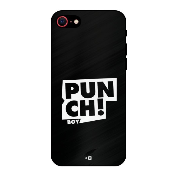 Punch Boy Metal Back Case for iPhone SE 2022
