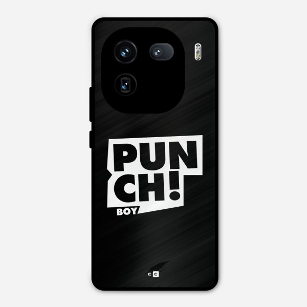 Punch Boy Metal Back Case for iQOO 12