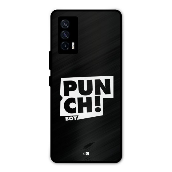 Punch Boy Metal Back Case for iQOO 7 5G