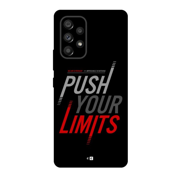 Push Your Limits Back Case for Galaxy A53 5G
