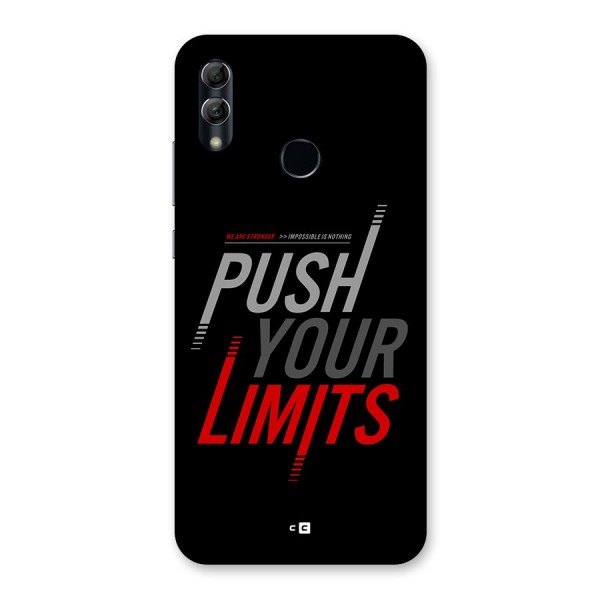 Push Your Limits Back Case for Honor 10 Lite