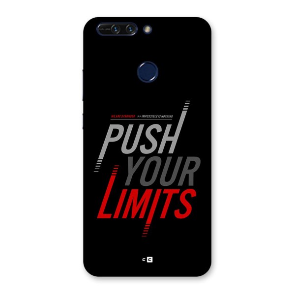 Push Your Limits Back Case for Honor 8 Pro