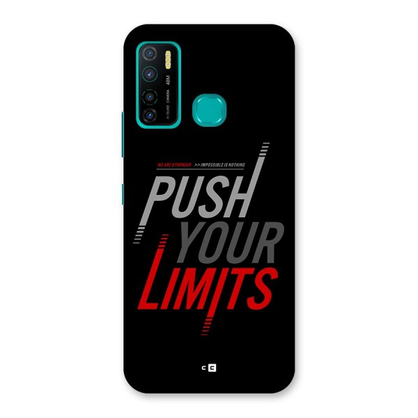 Push Your Limits Back Case for Infinix Hot 9 Pro