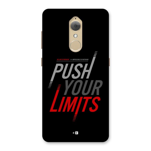Push Your Limits Back Case for Lenovo K8