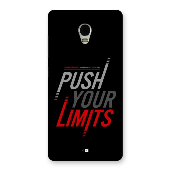 Push Your Limits Back Case for Lenovo Vibe P1