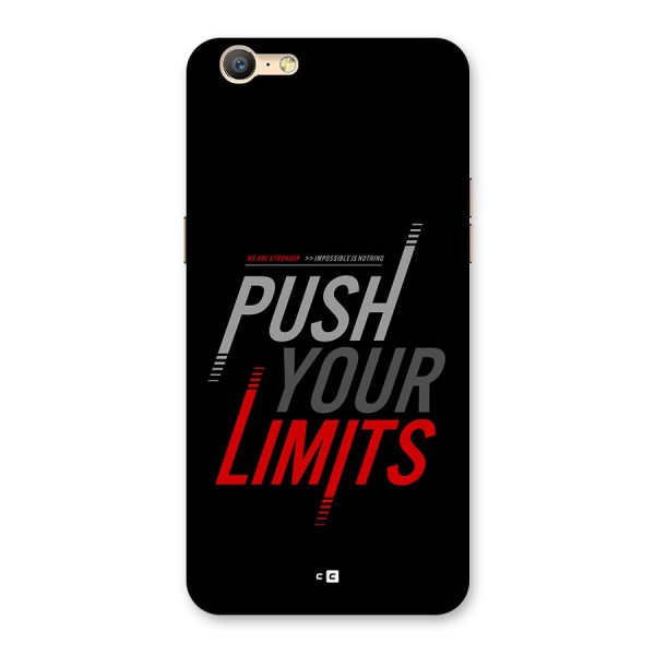 Push Your Limits Back Case for Oppo A39