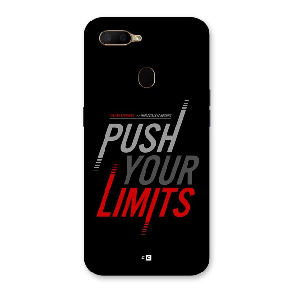 Push Your Limits Back Case for Oppo A5s