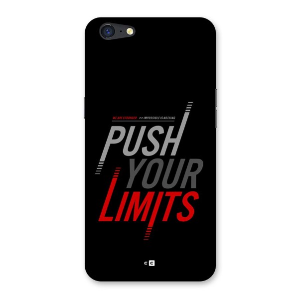Push Your Limits Back Case for Oppo A71