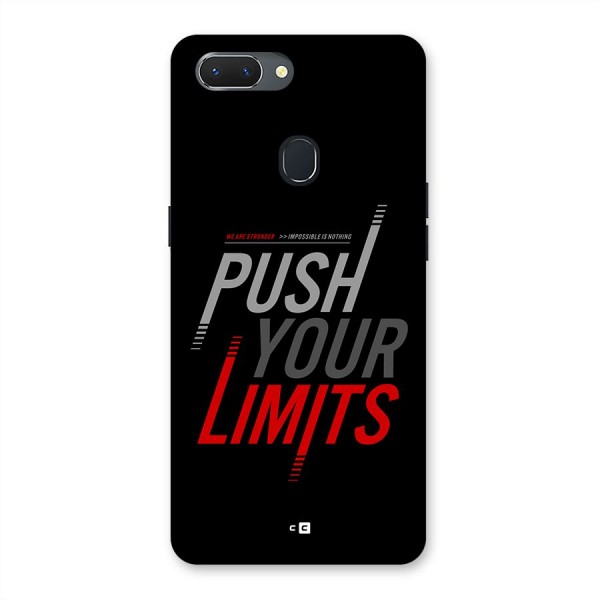 Push Your Limits Back Case for Realme 2