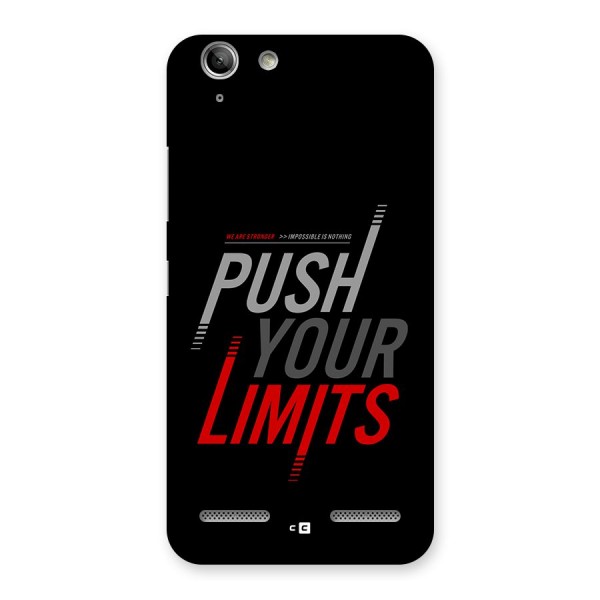 Push Your Limits Back Case for Vibe K5