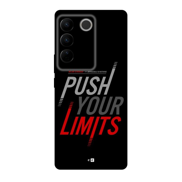 Push Your Limits Back Case for Vivo V27