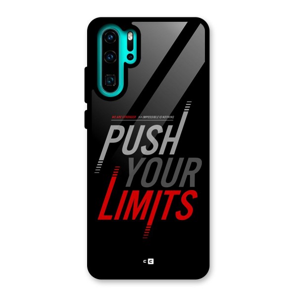 Push Your Limits Glass Back Case for Huawei P30 Pro