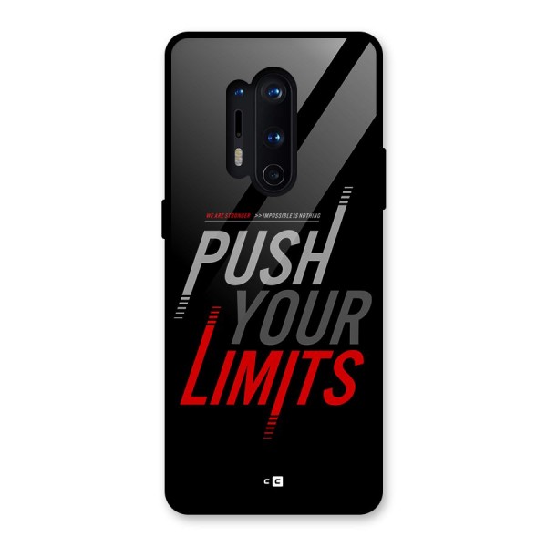 Push Your Limits Glass Back Case for OnePlus 8 Pro