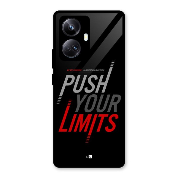 Push Your Limits Glass Back Case for Realme 10 Pro Plus