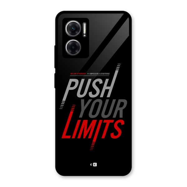 Push Your Limits Glass Back Case for Redmi 11 Prime 5G