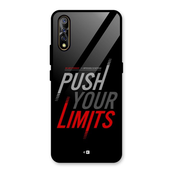 Push Your Limits Glass Back Case for Vivo S1