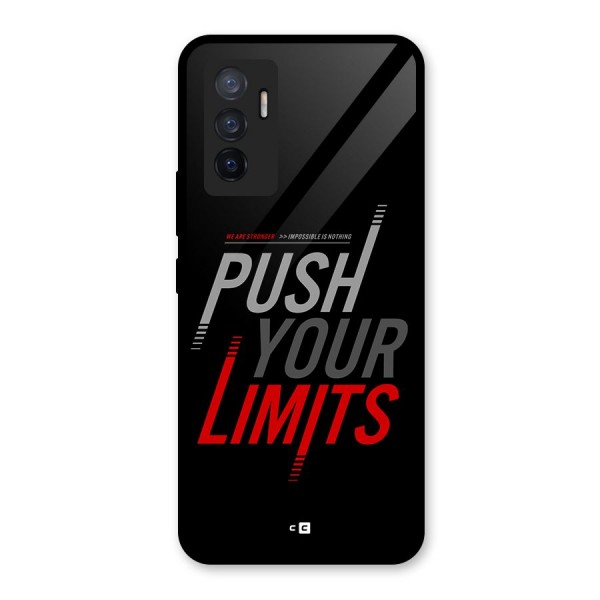 Push Your Limits Glass Back Case for Vivo V23e