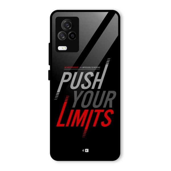 Push Your Limits Glass Back Case for Vivo iQOO 7 Legend 5G