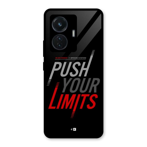 Push Your Limits Glass Back Case for iQOO Z6 44W