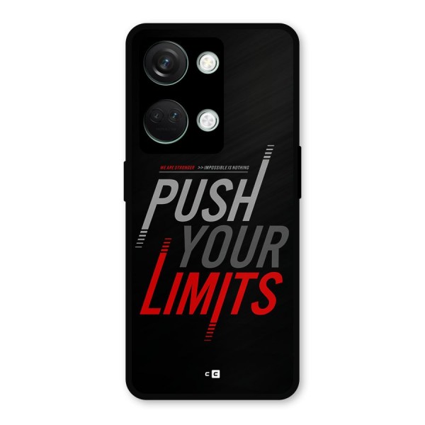 Push Your Limits Metal Back Case for OnePlus Nord 3