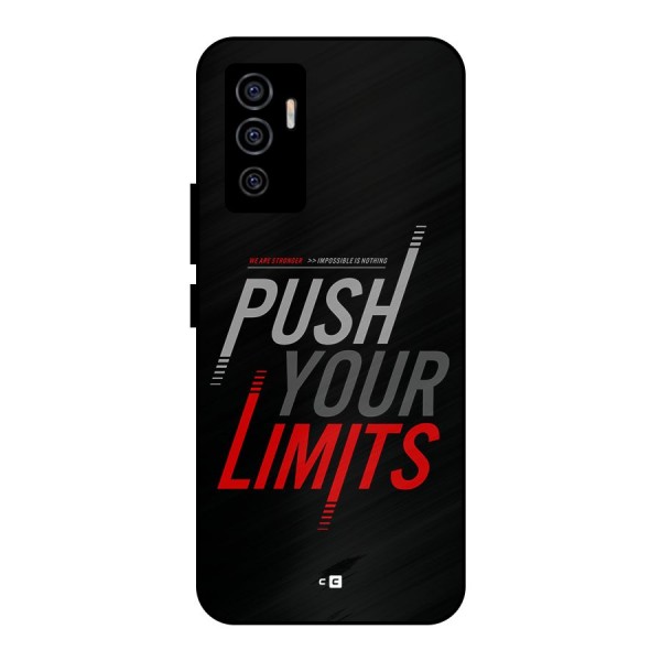 Push Your Limits Metal Back Case for Vivo V23e