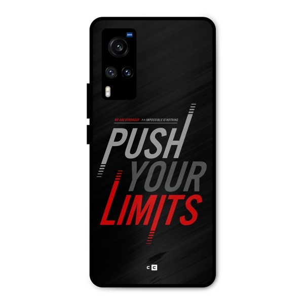 Push Your Limits Metal Back Case for Vivo X60