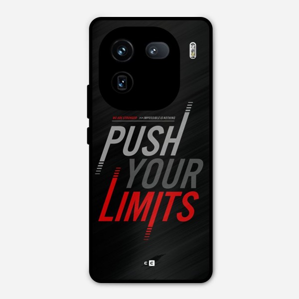 Push Your Limits Metal Back Case for iQOO 12