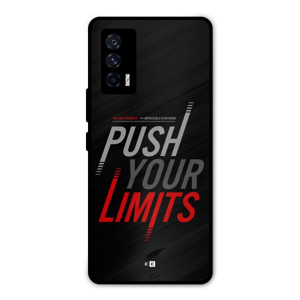 Push Your Limits Metal Back Case for iQOO 7 5G