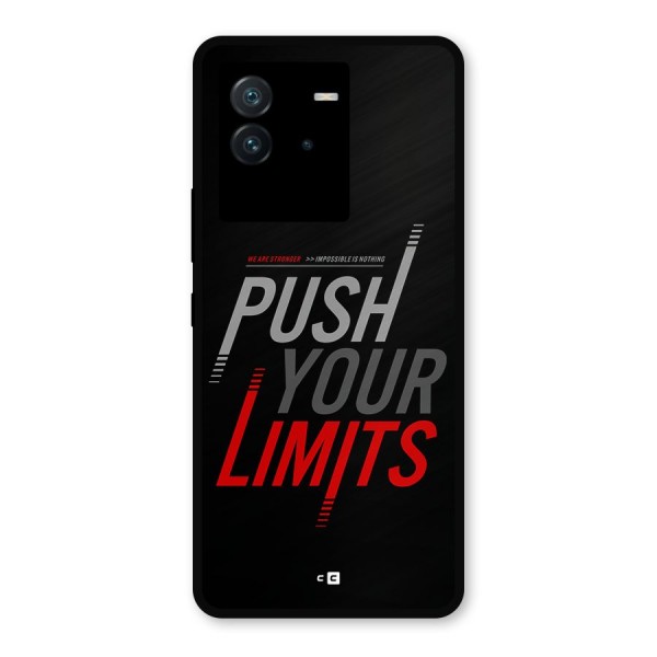 Push Your Limits Metal Back Case for iQOO Neo 6 5G