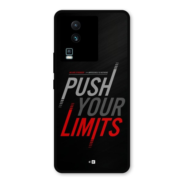 Push Your Limits Metal Back Case for iQOO Neo 7 Pro