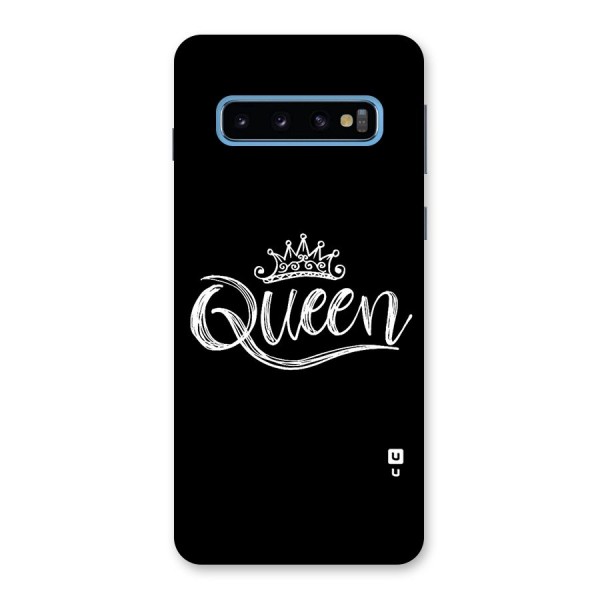 Queen Crown Back Case for Galaxy S10