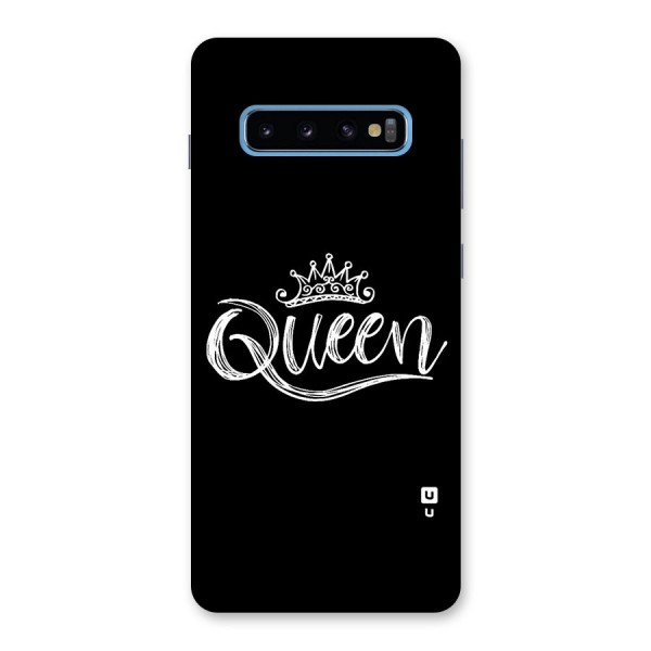 Queen Crown Back Case for Galaxy S10 Plus