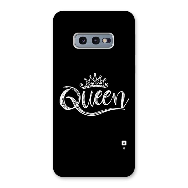 Queen Crown Back Case for Galaxy S10e