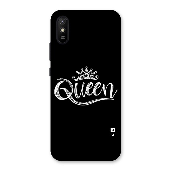 Queen Crown Back Case for Redmi 9i