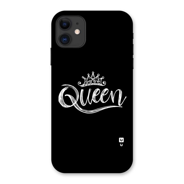 Queen Crown Back Case for iPhone 11