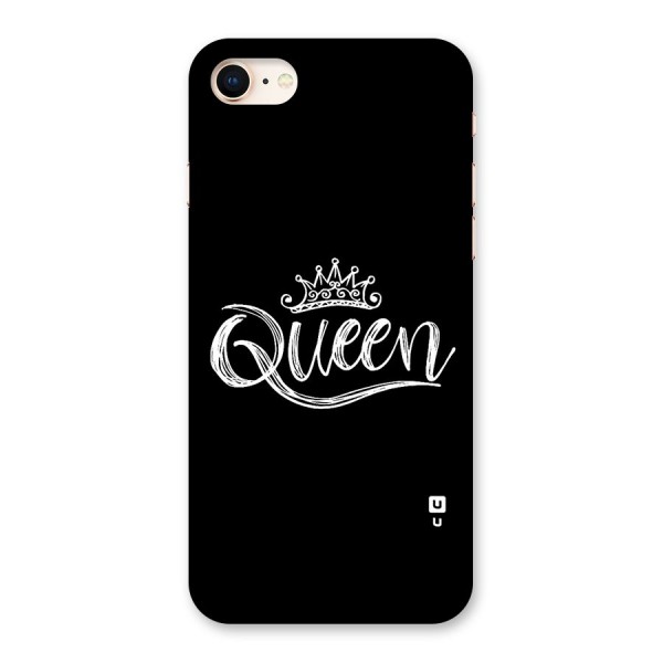 Queen Crown Back Case for iPhone 8