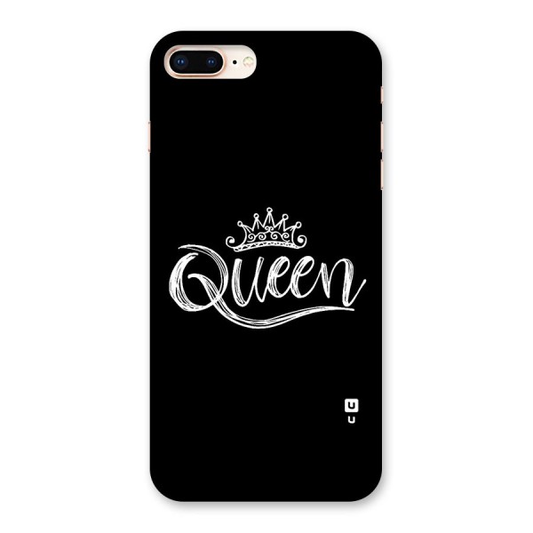 Queen Crown Back Case for iPhone 8 Plus