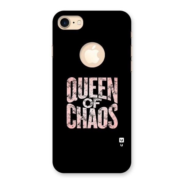 Queen of Chaos Back Case for iPhone 7 Logo Cut