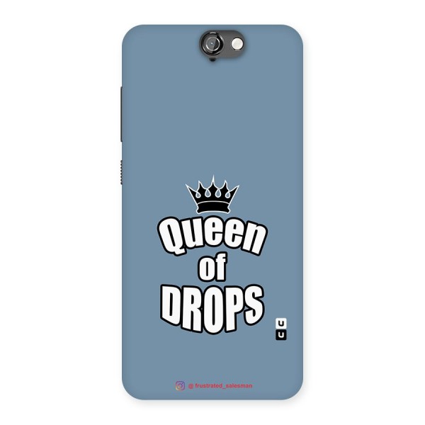 Queen of Drops SteelBlue Back Case for HTC One A9