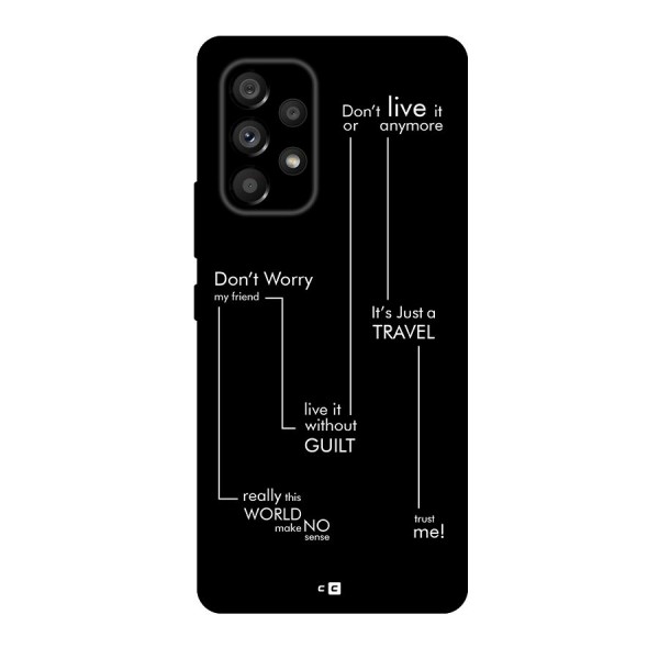 Quotes Of Life Back Case for Galaxy A53 5G